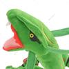 75Cm Pokemon Plush Rayquaza Shiny Rayquaza Green Black Peluche Stuffed Doll Toys Gifts For Kids Birthday Christmas