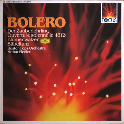 Disque vinyle MAURICE RAVEL  PAUL DUKAS  PYOTR   Boléro  L'Apprenti sorcier  Ouver 4196551 Deutsche Grammo 1987 Allemagne Classique Occasion