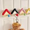 No-drill House Shaped Hooks Decorative Wall Key Hanger Cute Coat Hooks  Dormitories