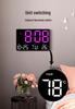 Multifunctional Large Screen Clock: Wall & Tabletop Use, Simple Style for Living Room with Alarm 0717