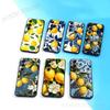 Lemon Art Phone Case For Samsung Galaxy A 73,72,51,53,52,71,22,5G,Note,J7,8,9 Soft Black Cover