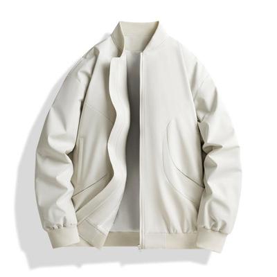 New Jacket Jacket Men's Stand Collar Casual Jacket Men's Loose Cardigan Jacket