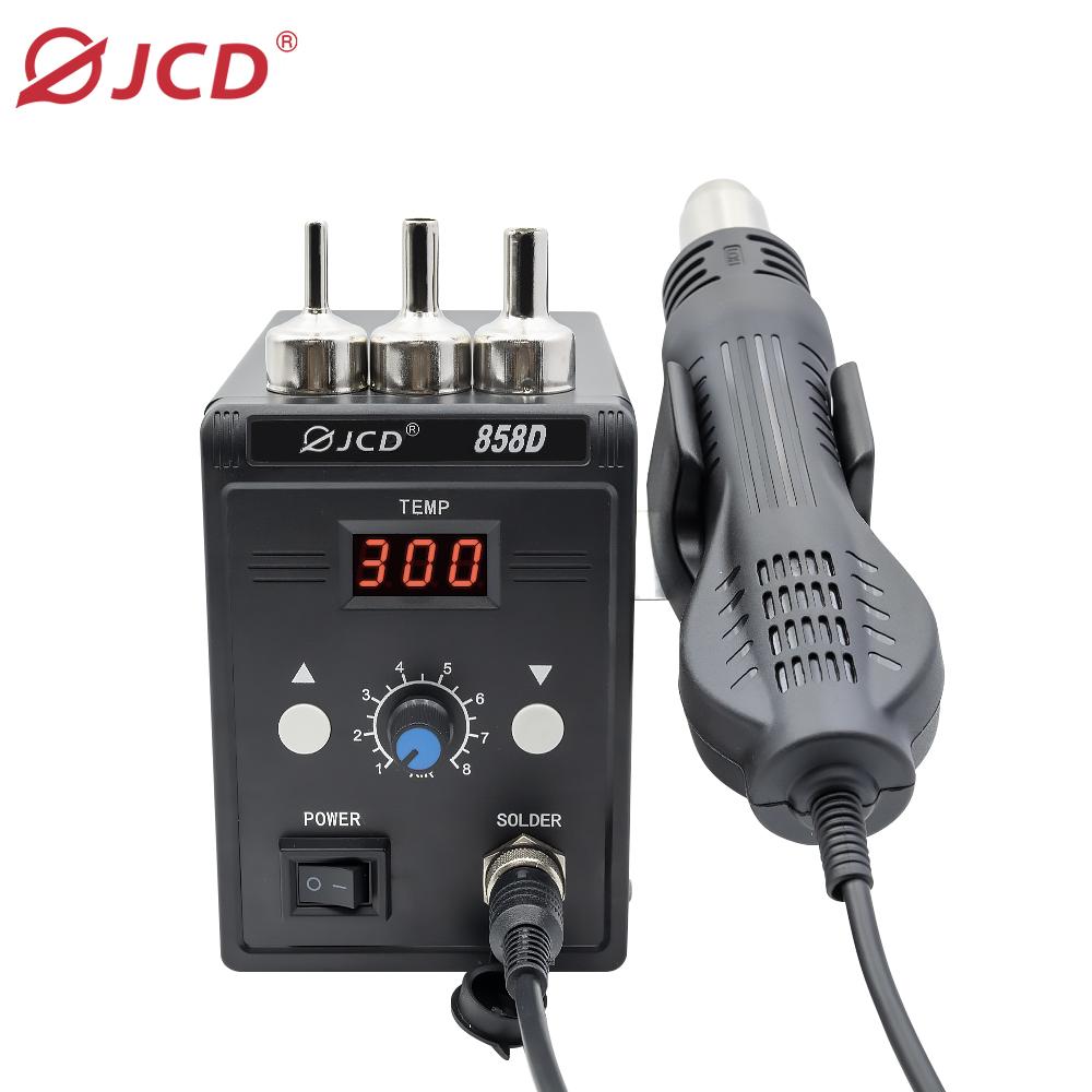 JCD 8208 Heat Gun Micro Soldering Station 750W Soldering Hot Air Gun LCD Digital Hair Dryer For BGA IC Welding Repair Tools