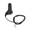 Universal Electric Motorcycle Scooter Twist Speed Throttle Grip with 3 Wires 7/8" Wire Twist Speed Control Electric Handle Grip