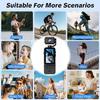 High-definition Pocket Camera, 1000mAh Battery, Webcam, USB-C Charging, Travel and Action Camera