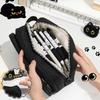Pencil Case Scarf Kitten Removable Pencil Case Large-capacity Stationery Case Cute Pencil Case for  Marker School Supplies
