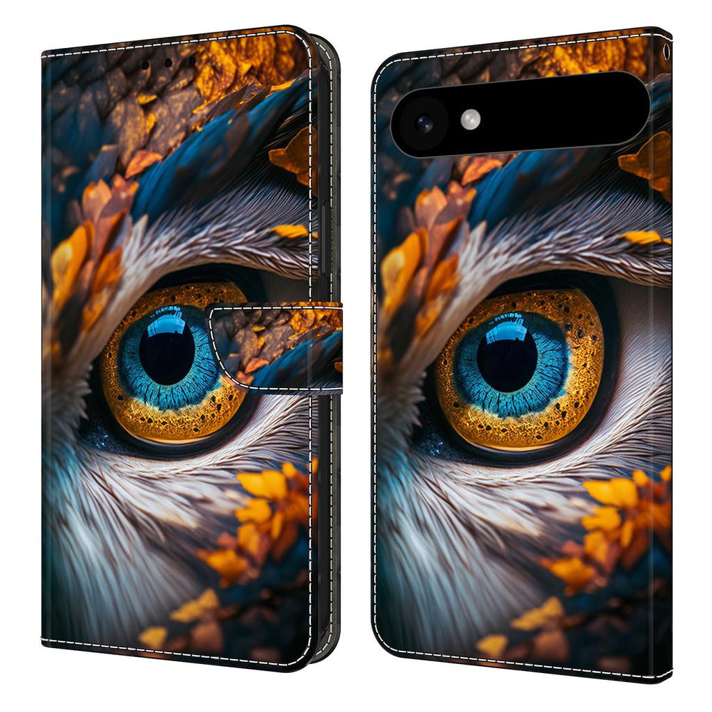 For iPhone 17 Air Wallet Case Pattern Printing PU Leather Flip Stand Phone Cover