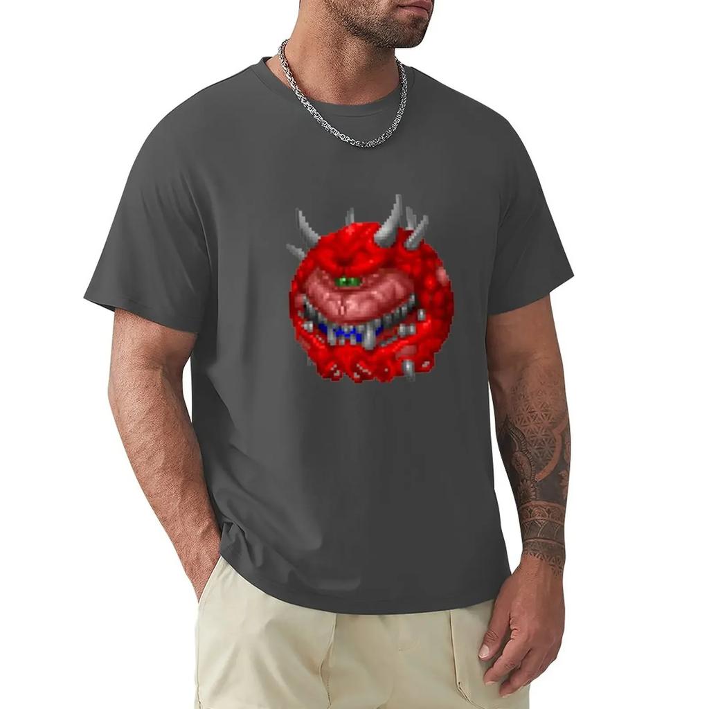 Cacodemon TShirt TShirt Plus Size Tops Sports Fans Summer Tops Men Clothing