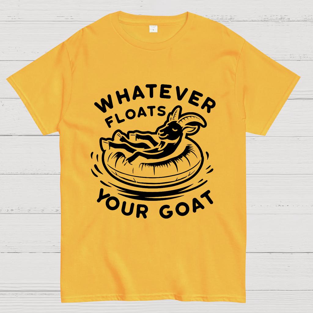 Whatever Floats Your Goat Cotton Summer Casual Cool Loose T-Shirt
