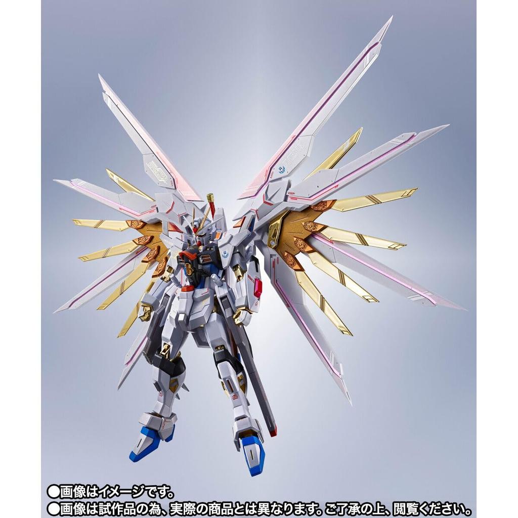 METAL ROBOT SPIRITS SIDE MS Mighty Strike Freedom Gundam Final Battle and approximately 140mm finished Ver. ABS, PVC, die-cast, tall, pre-painted