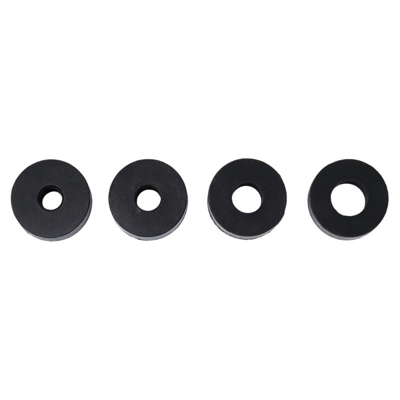 Mechanical Mounting Rubber Cushion Washer 25 Mm Outer Diameter 10 Mm Thick 10 Piece Pack for Damping and Replacement