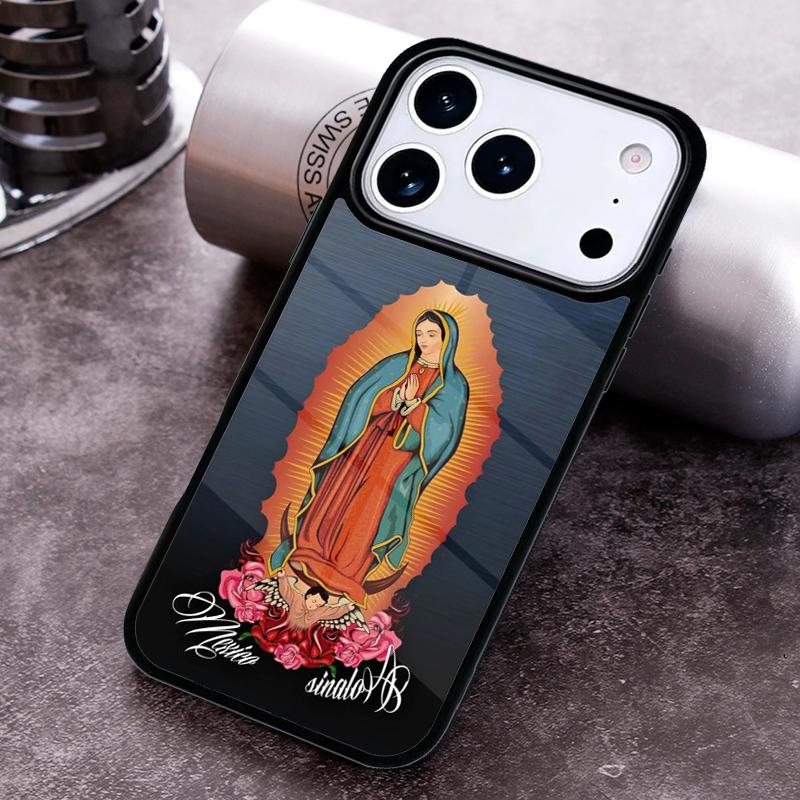 Buddha Jesus Guadalupe Phone Case For iPhone 17 16 15 14 13 12 11 Pro Max Plus 17Air Soft Silicone Cover