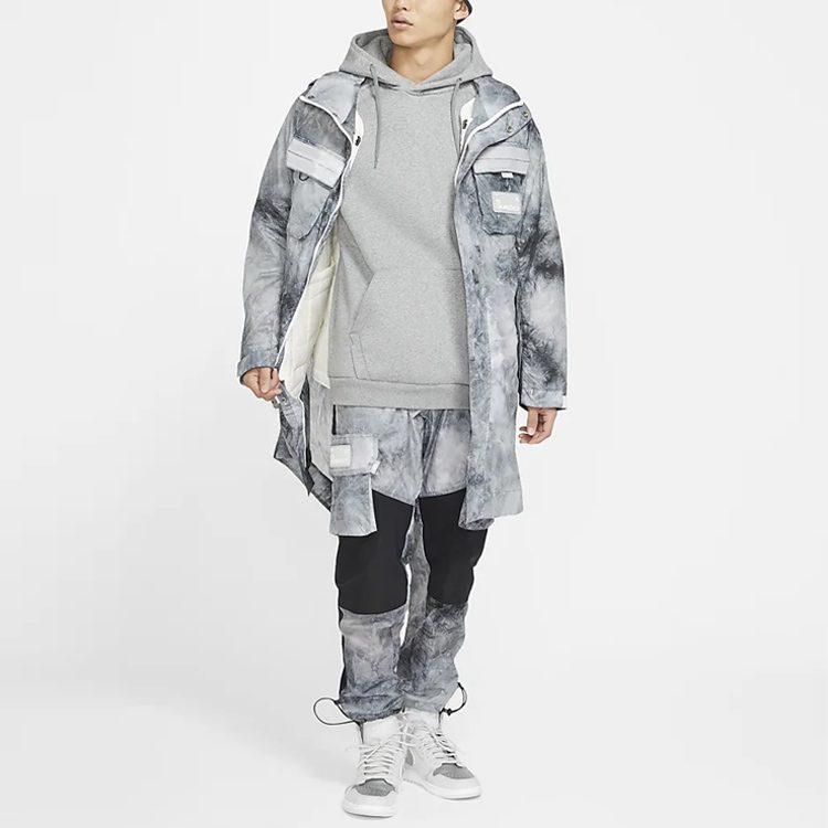 Jordan Puffer Jackets Men's Light Ivory White Hooded Moderate Other CU8626-100