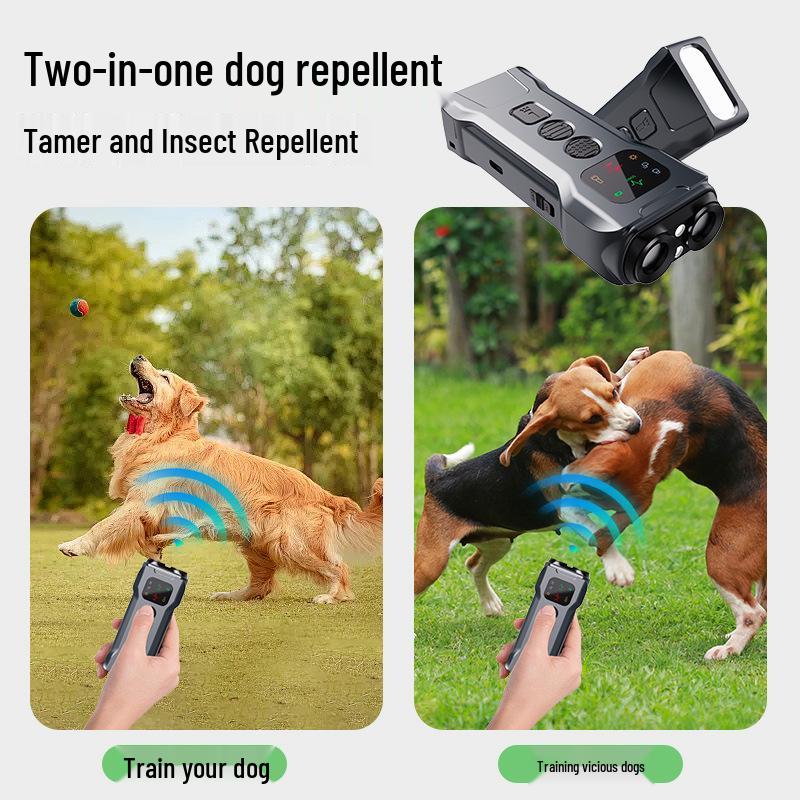 Ultrasonic Dual-Head Dog Trainer & Bark Stopper