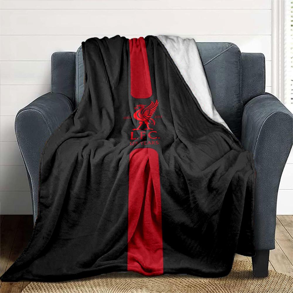 Liverpool Blanket Comfortable Perfect for Couch Bed Picnics for All Seasons Modern Gift for Travel Home Birthdays