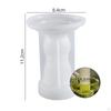 3D Silicone Holder Epoxy Resin Handmade Reusable for Pillar Crafts Making Rack Accessories