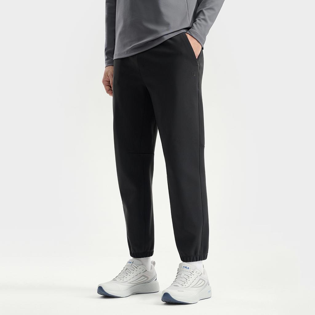 FILA A.P. Fashion Simple Trendy Casual Versatile Breathable Straight Leg Knit Sports Pants Men pants A11M541612FBK