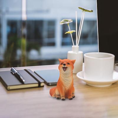 Animal Garden Statues Resin Art Tabletop Decoration Decorative Figurine Statue For Home Bedroom Workplace Shelf Cabinet Mantel