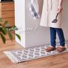 Hagiwara "Turkmen Style" Indoor Doormat, Red, Approx. 45 X 75 Cm, Machine Washable, Non-Slip
