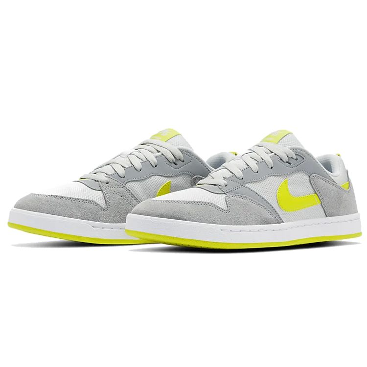 Nike Alleyoop SB Bright Cactus Men Sneakers Yellow Particle-Grey Photon-Dust CJ0882-005