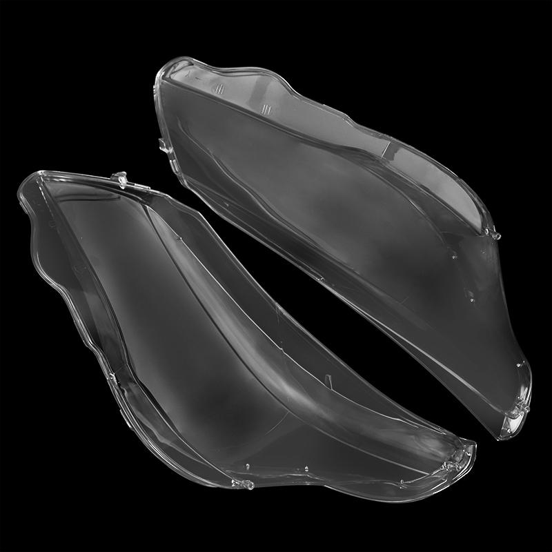 Right & Left Car Headlight Lens Glass Lampcover Cover for BMW E60 E61 Headlamp Clear Lens Auto Shell Cover 2003-2010