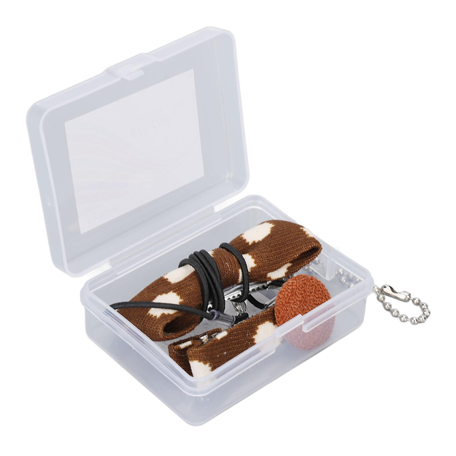 

Hearing Aids Clip Single Fixation Ring Coffee Bowknot Shaped Prevent Lost Hearing Aids Lanyard