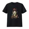 Vintage Mr Natural On Bicycle Art Comics T Shirt Robert Crumb Rcrumb Design Unique for Retro Lovers Vintage Washed Comfortable