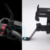 Panatiroy 2pcs 10Mm Bolt By Mirror Extender Mount Cell Phone Converter Extension Mount Bracket