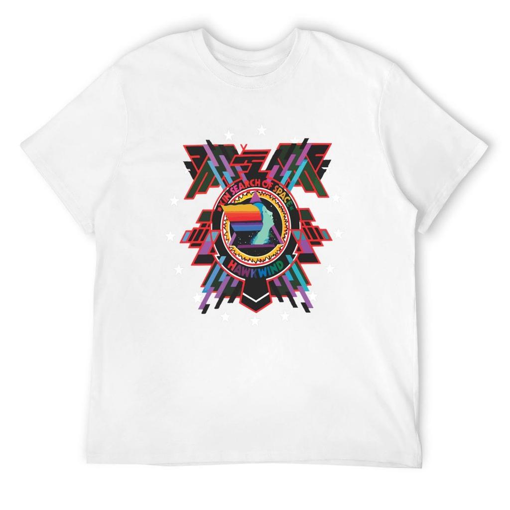Hawkwind T-Shirt Man Clothes Vintage Anime Shirt Blacks Funny T Shirts Men
