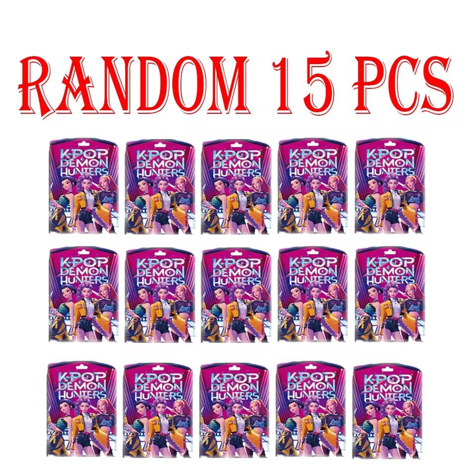 24pcs Random Blind Box 5-12cmAnime KPop Demon Hunters Girl Group RUMI MIRA ZOEY Figure Action Pvc Model Toys Ornaments Gifts