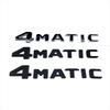Mercedes 4MATIC Decal: Four-Wheel Drive Emblem for Side/Rear - Fits New & Old Models