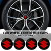 56MM Wheel Hub Cap Sticker Car Caps Rim Stickers Badge Cover Decoration For Suzuki JIMNY Grand Vitara Sx4 Swift Alto