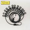 Portable No-Punch Travel & Home Clothesline with Storage Clips for Drying and Outdoor Use