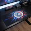 Tapis de Souris Personnalisé Reading FC Grande Taille, Impression de Nom Personnalisé, Tapis de Bureau Antidérapant Logo Football Cadeau Gaming