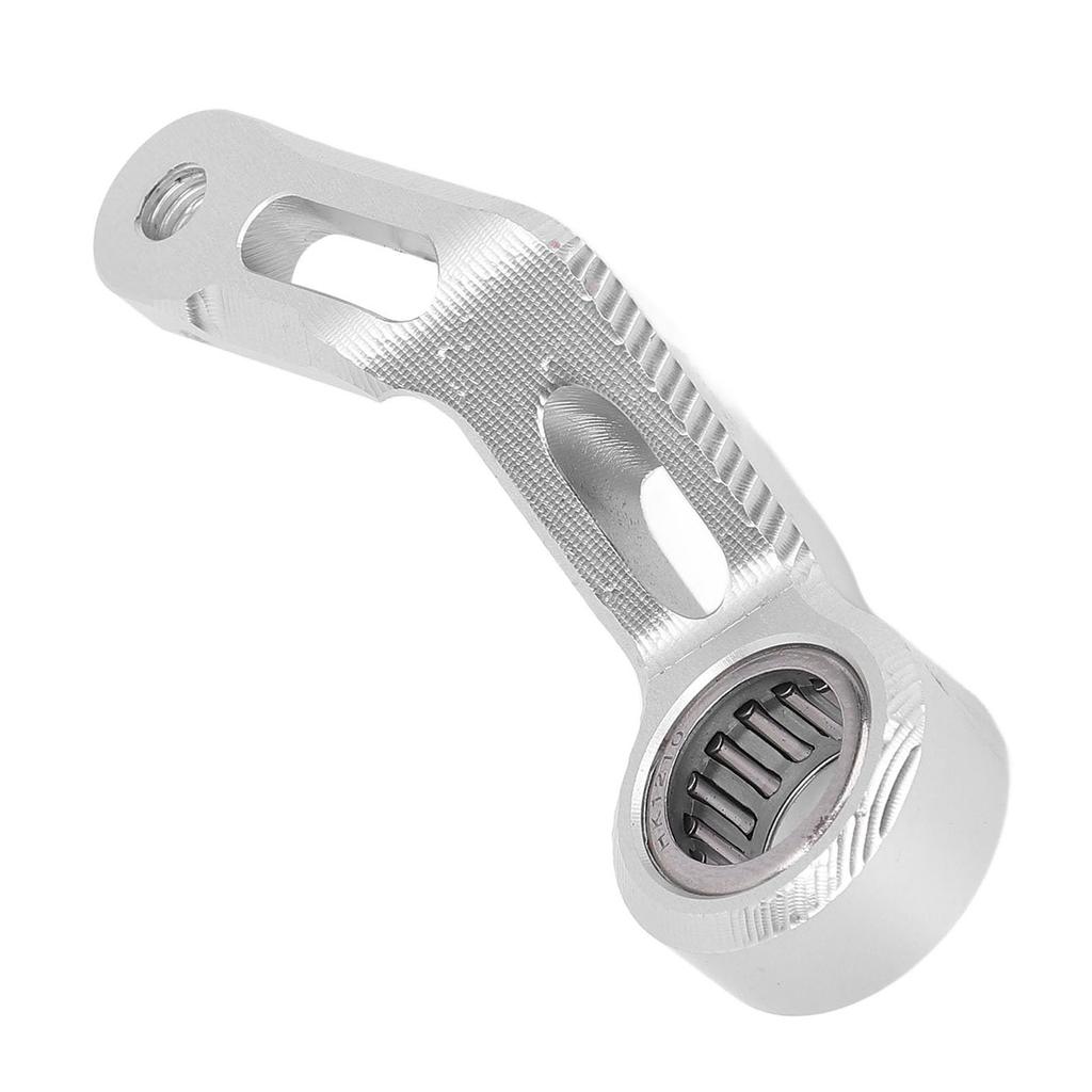 Stabilizator dźwigni zmiany biegów motocykla Stop aluminium Wsparcie zmiany biegów MT09 900 FZ09 FJ09 XSR900 Niken (Srebro)