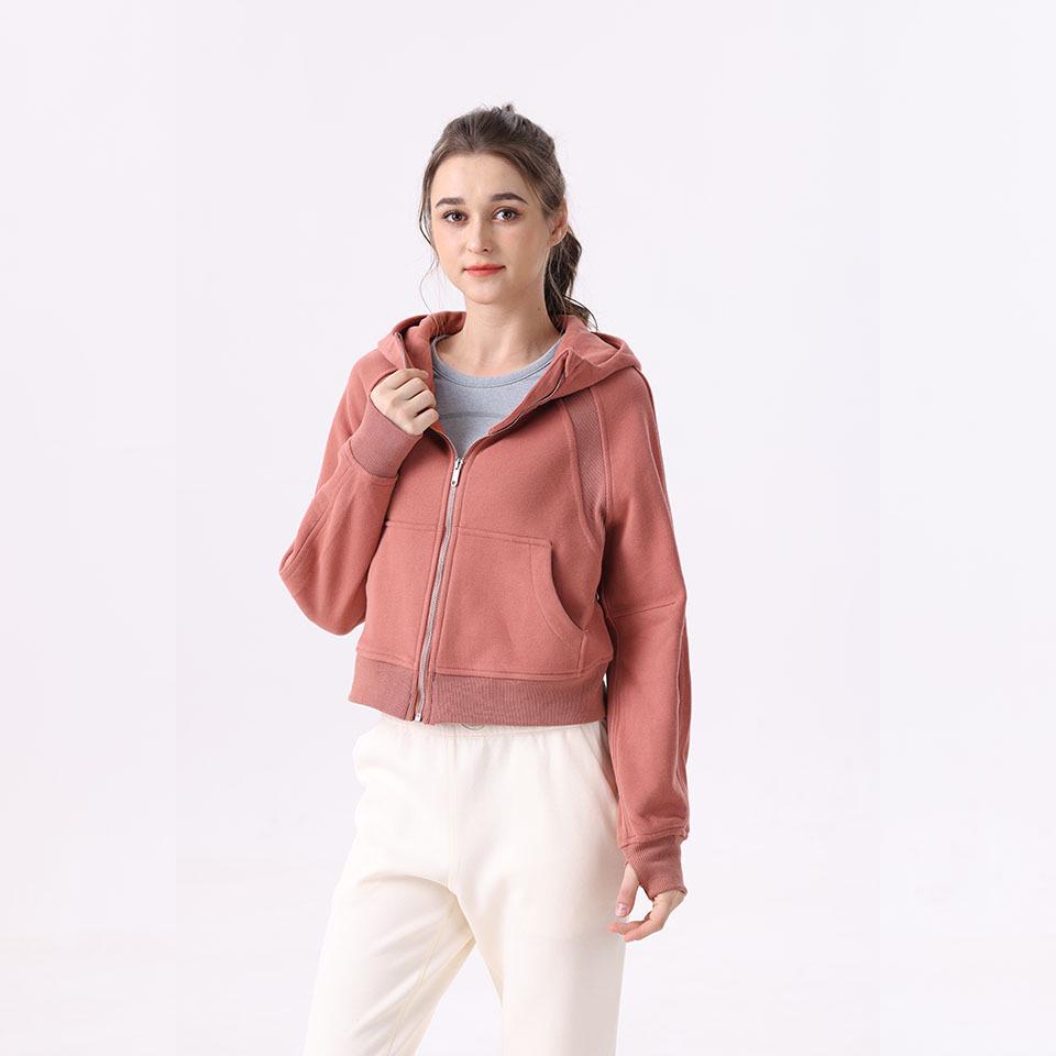 Uarun Women's Loose Fleece Yoga Hoodie