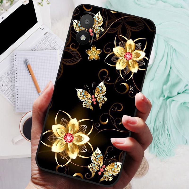 Per Custodia TCL K70 SE NUOVA TPU Silicone Antiurto Copri Telefono Gatto Per TCL K70 SE 4G K70SE Funda Semplicità Stampa ad Olio Morbida Coque