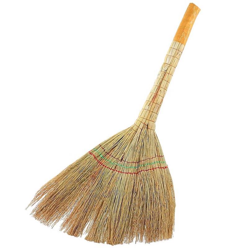 Durable Thickened Sorghum Broom