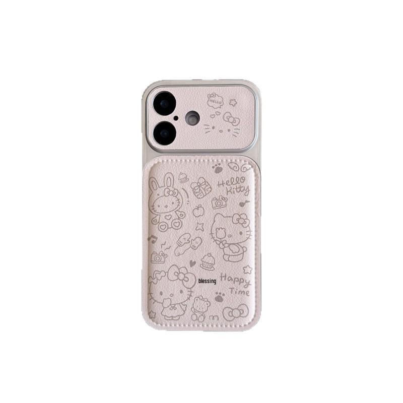 Hello Kitty Heart iPhone Case for 17 Pro Max / 16 / 15 / 14 - Girly Daily Use Edition