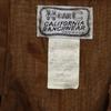 H BAR C 70s Made In USA Vintage Long Sleeve Western Shirt M Brown Men's Used
