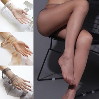 Women Invisible High Elastic Bottoming Ultrathin Seamless High Waist Pantyhose Stockings