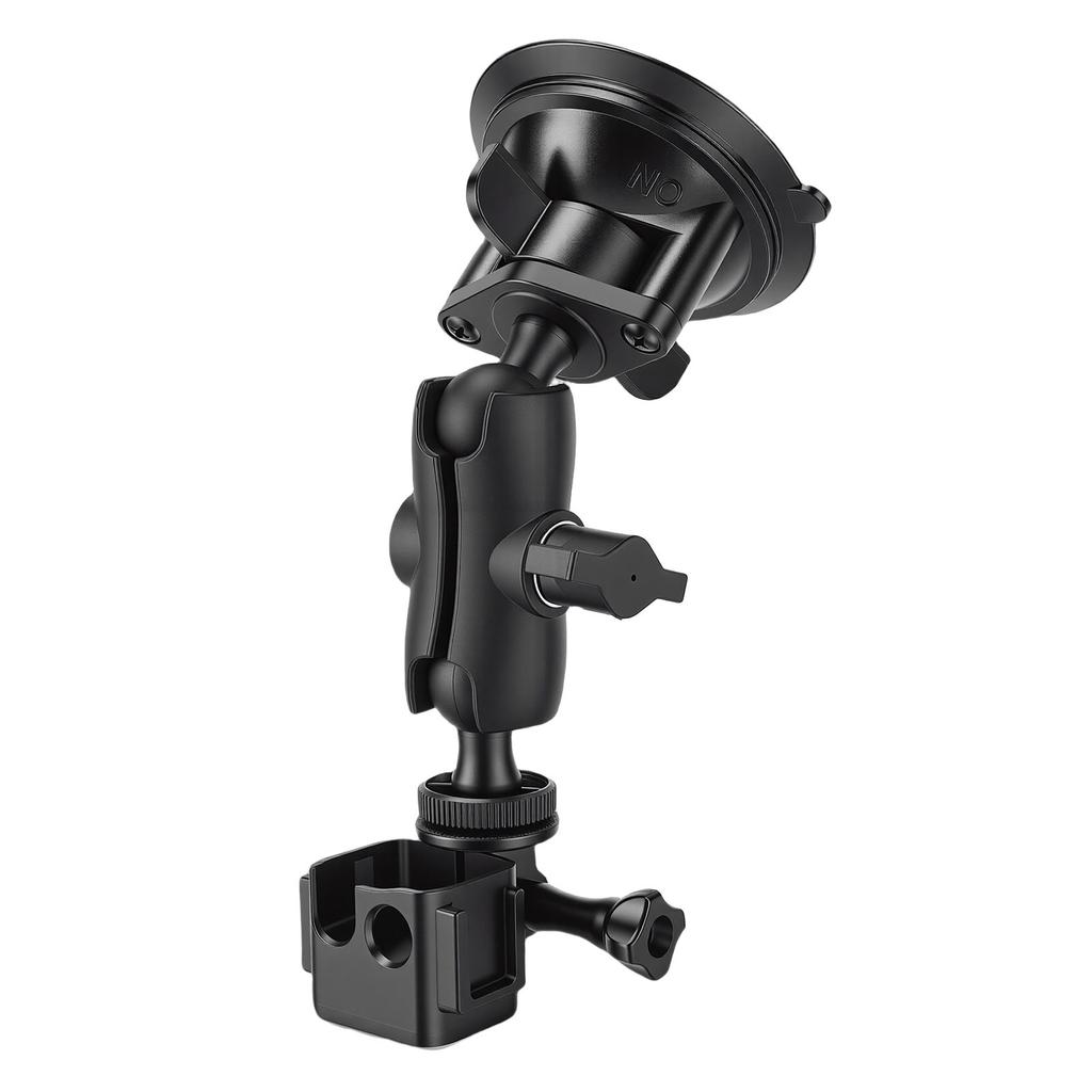 Suction Cup Mount Fit for DJI Osmo Pocket 3 Camera Car Windshield Window Dash Mount Holder with Expansion Adapter