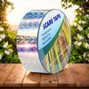 2.4cmx50m/4.8cmx50m Double Side  Bird Scare Tape To Stop Damage Roosting Mess Bird Repellent Ribbon Easy-Install Bird Tape