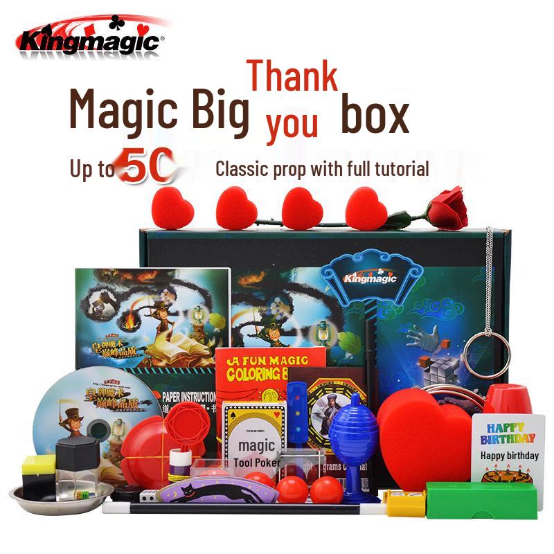 

Large Magic Set: Educational Toy Gift Box for Kids Performances and Festivals