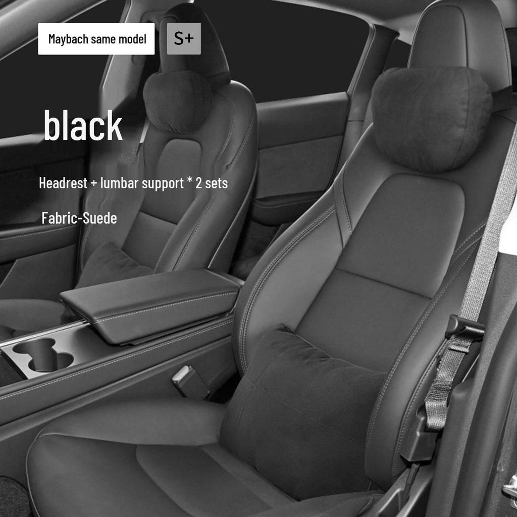 Zagłówek, Podparcie lędźwiowe, Ochraniacz szyi i Poduszka na siedzenie do Nissan Qashqai do dekoracji wnętrza.