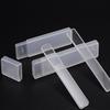 Mini Clear Glass Nano Nail File Rectangle