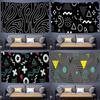 Simply Black And White Tapestry Wall Hanging Tapestry Art Deco Blanket Curtain Hanging At Home Bedroom Living Room Decor