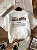2026 Hip Hop Leopard Car Print  Women's Retro Car Print T-Shirt Soft Crew Neck Short Sleeve Top Vintage Shirt