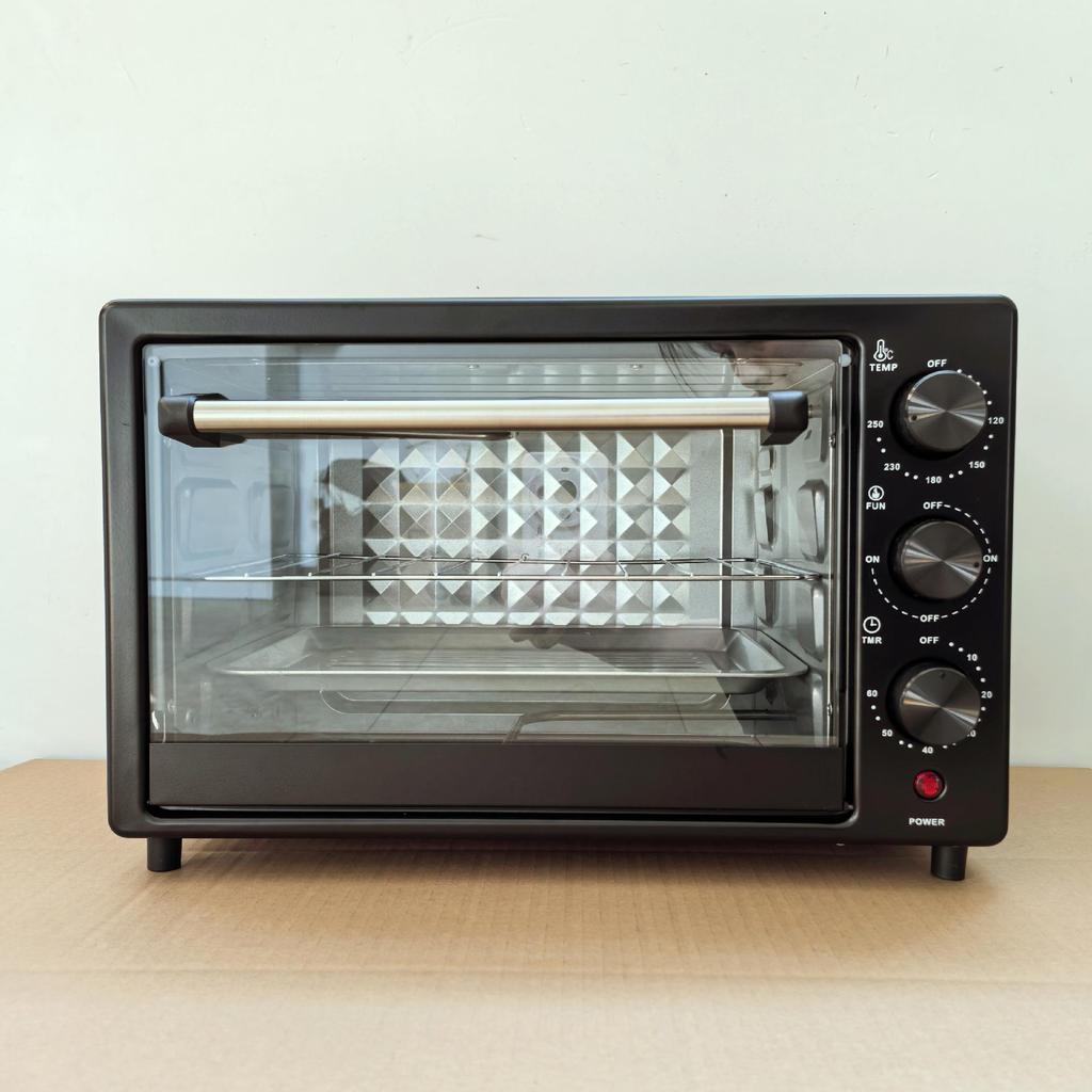 Compact Double-Layer Multifunctional Electric Oven - 12L/25L/48L Capacity for Household Baking