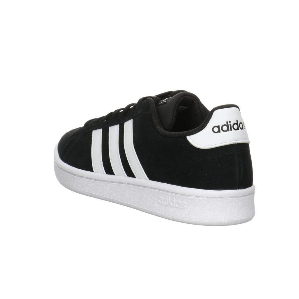 Adidas Grand Court LTO10 Core Black Size cm Sneakers, Black/Footwear White/Core (H04556), 29.5